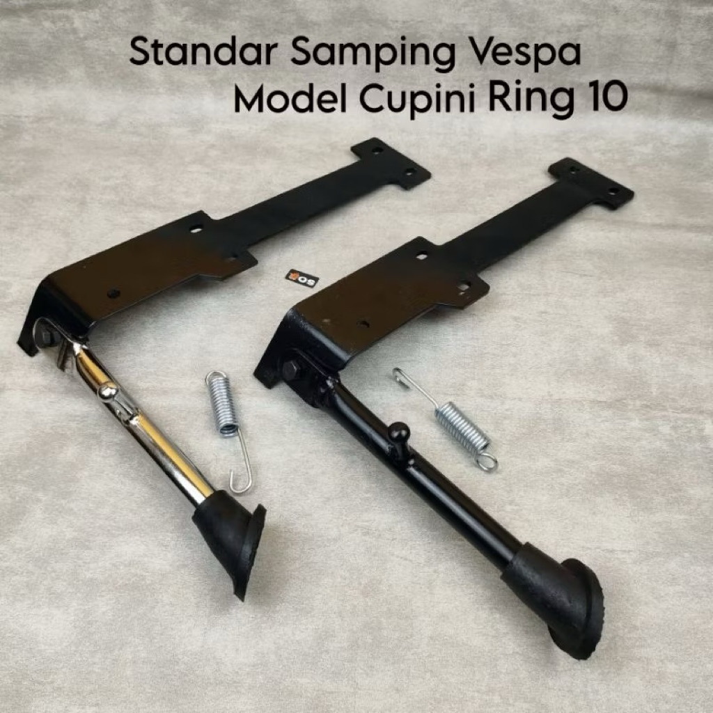 Standar Samping Vespa Model Cupini Ring 10 Standar Samping Super Sprint PX All vespa series