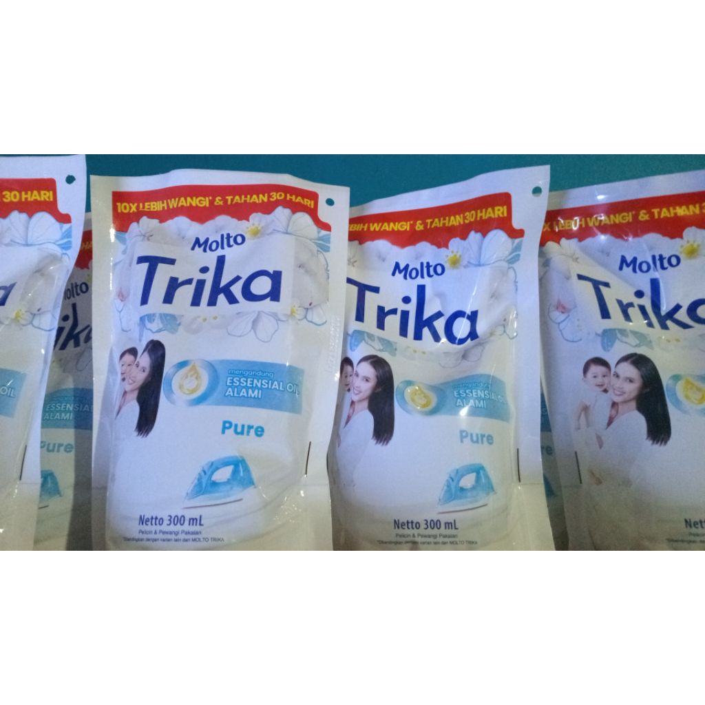 Trika Pewangi dan Pelicin Pakaian