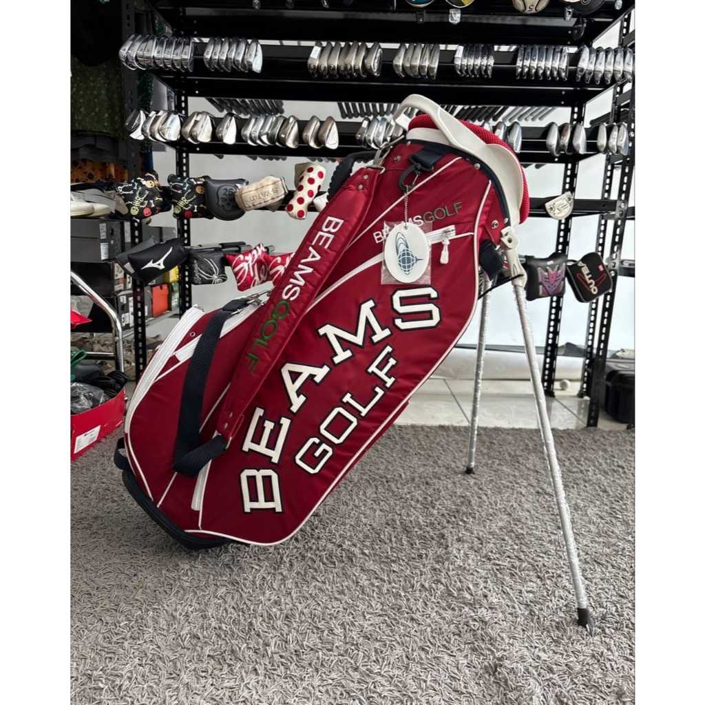 Bag Beams Golf Red - Brand New - Stand Bag Golf