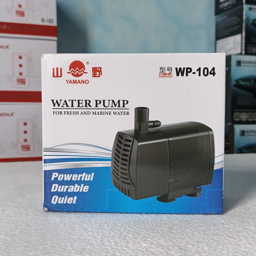Pompa Air Yamano WP-104 38W 2000L/H - Kuat Tahan Lama untuk Air Tawar & Laut