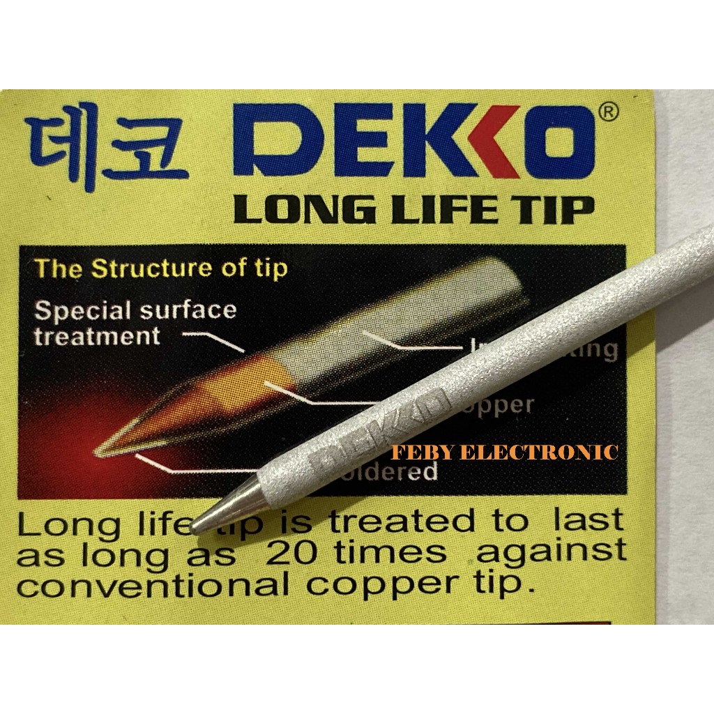 Mata Solder Dekko 40 watt Tumpul