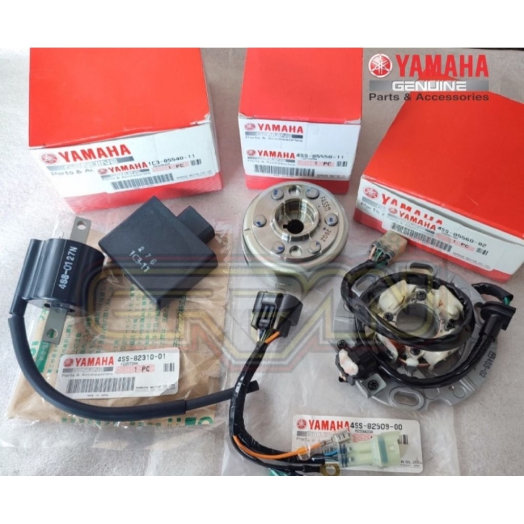 FULLSET PENGAPIAN YZ125 ORI YGP ORIGINAL YAMAHA YZ 125 FULL ...