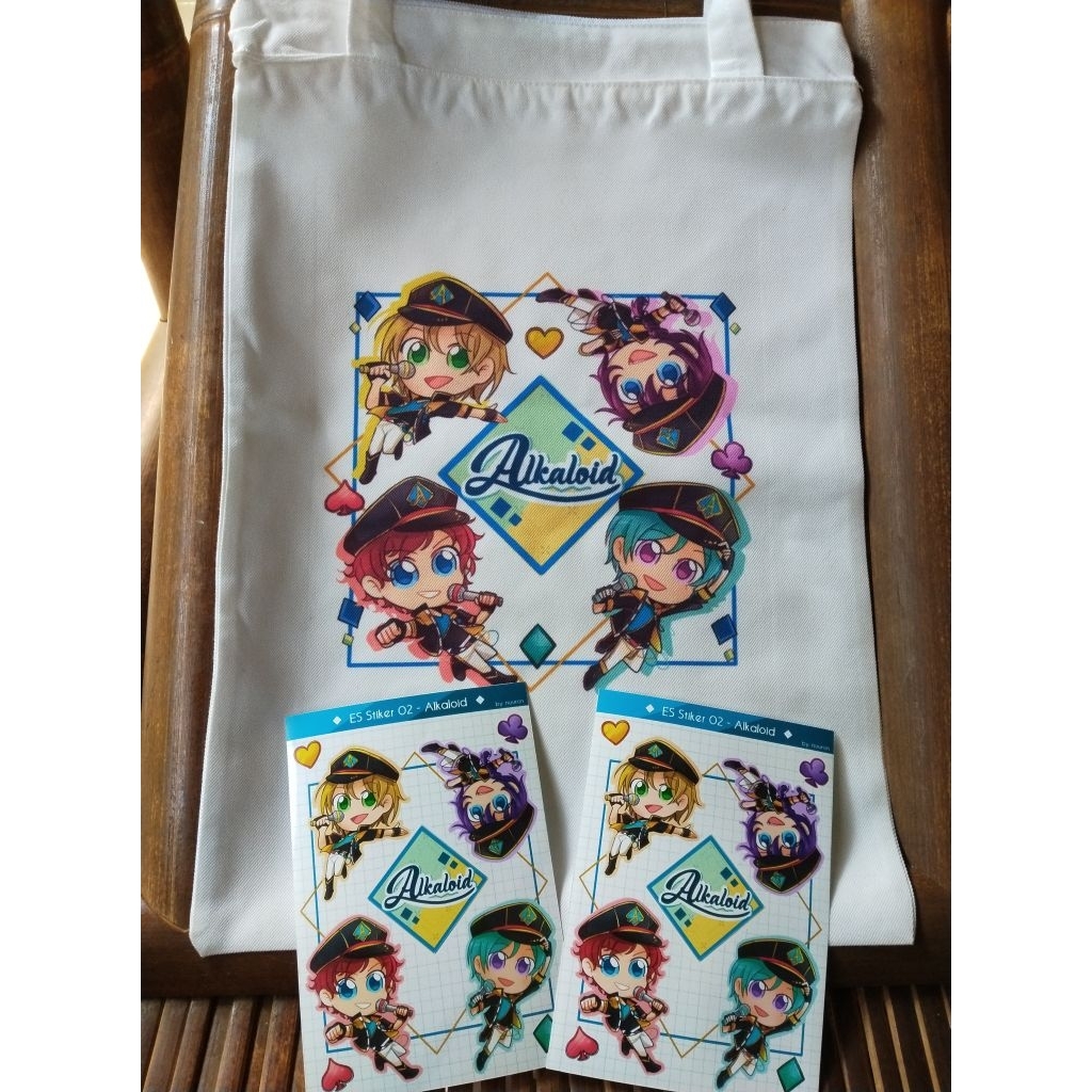 TOTEBAG Alkaloid & Trickstar [Enstars Fanmerch by Nuuron]