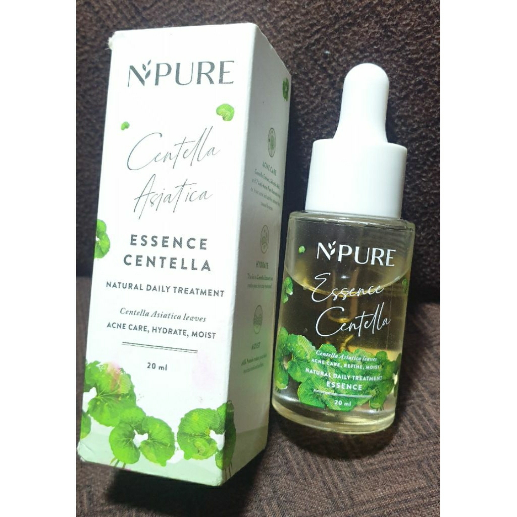 N ' Pure Centella Asiatica Essence Centella 20ml Natural Daily Treatment Acne Care Hydrate Moist NPu