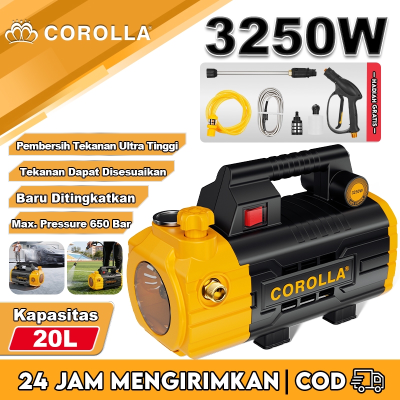 COROLLA 3250W Jet Cleaner Mesin Cuci Motor Jet Cleaner Mesin Cuci Mobil Alat Cuci Motor