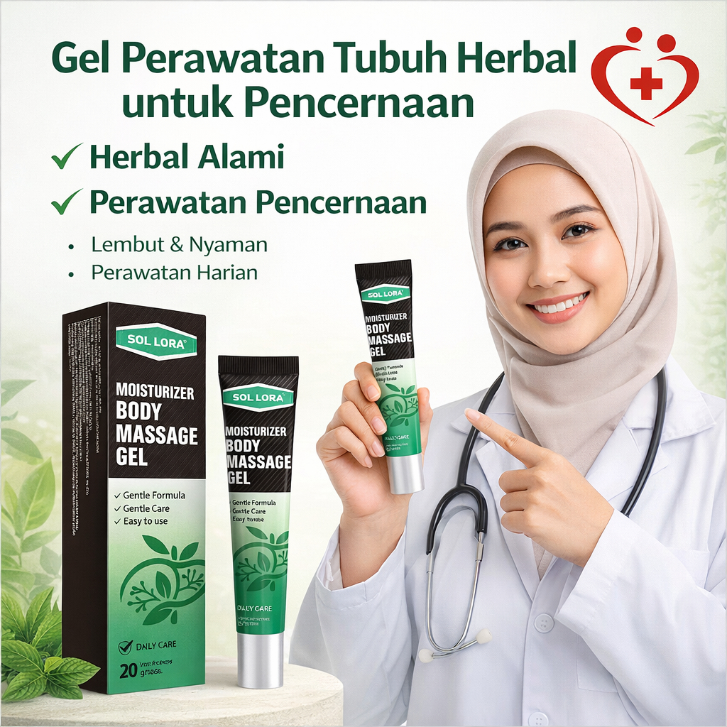 Gel Perawatan Pankreas / Gel Pijat Melembapkan / Gel Perawatan Kulit Sistem Pencernaan / Gel Perawat