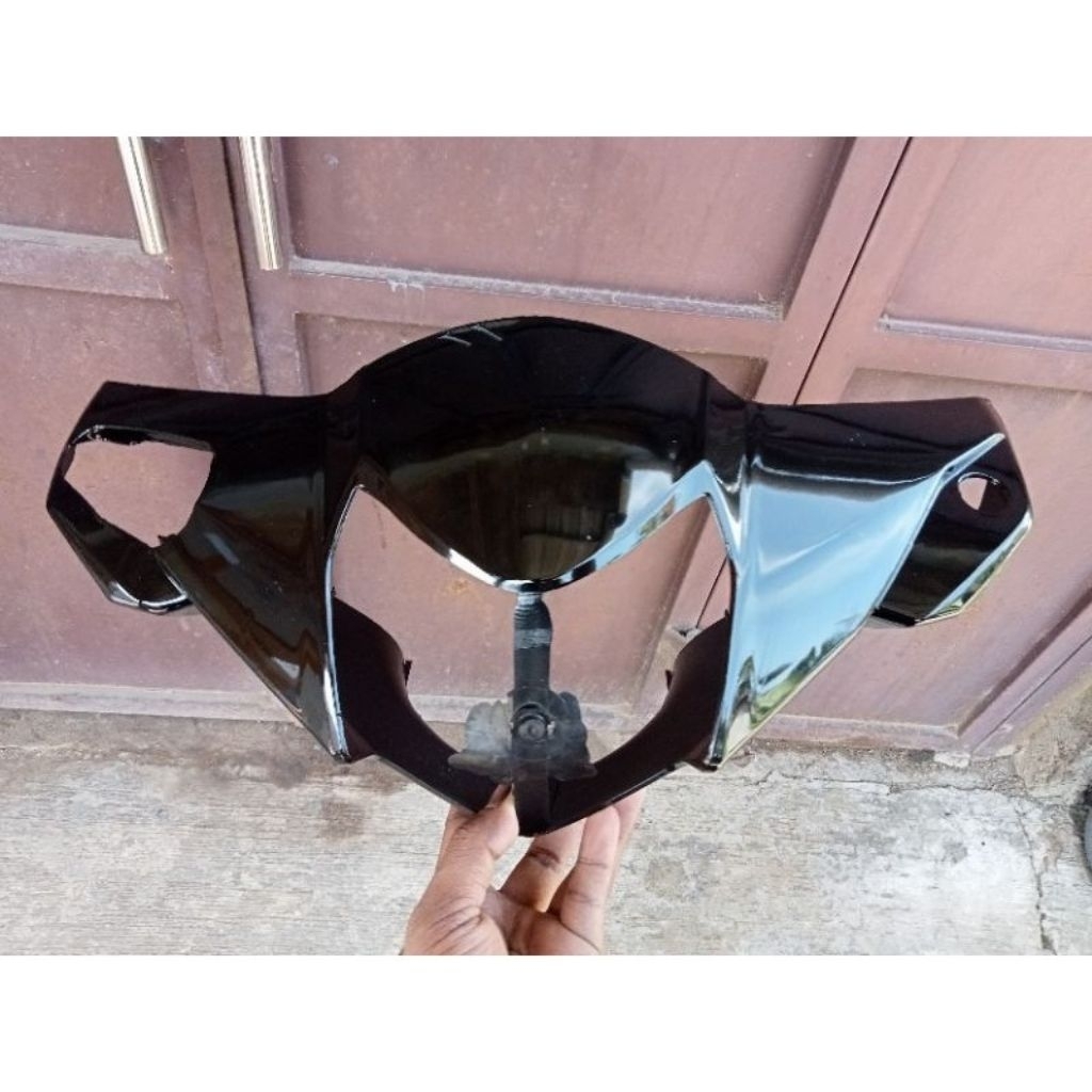 batok depan revo lama ori abs hitam glosy
