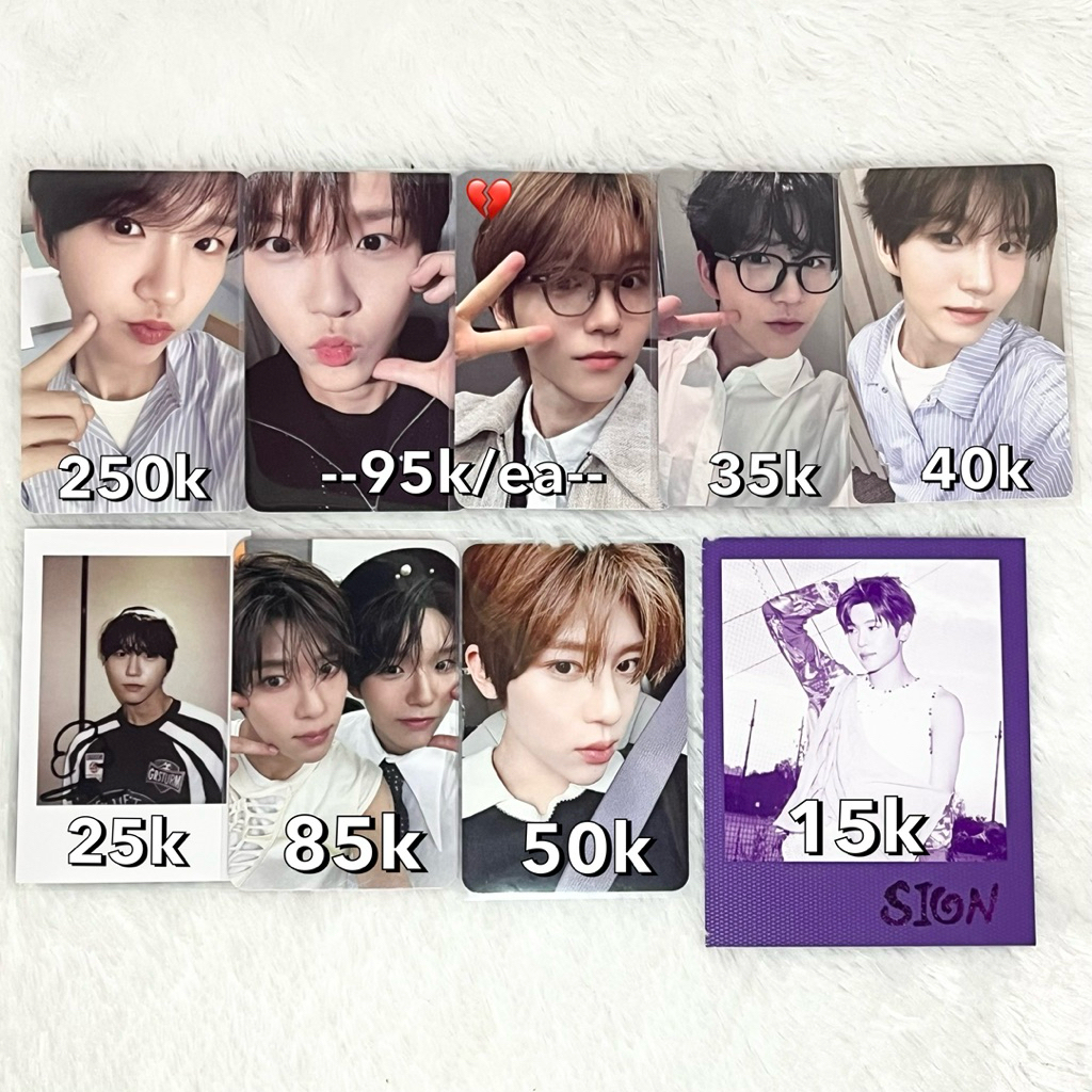 ready photocard official nct wish sion jaehee steady songbird color sg25