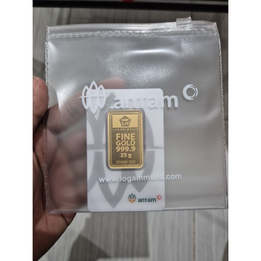LM Antam 25 Gram Certieye RM 2026