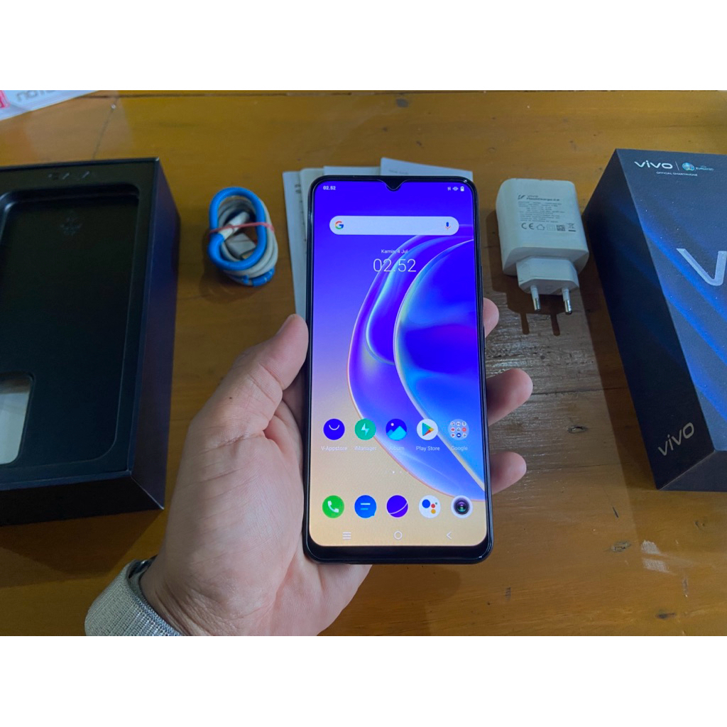 VIVO V21 4G 8/128BEKAS ORIGINAL SECOND