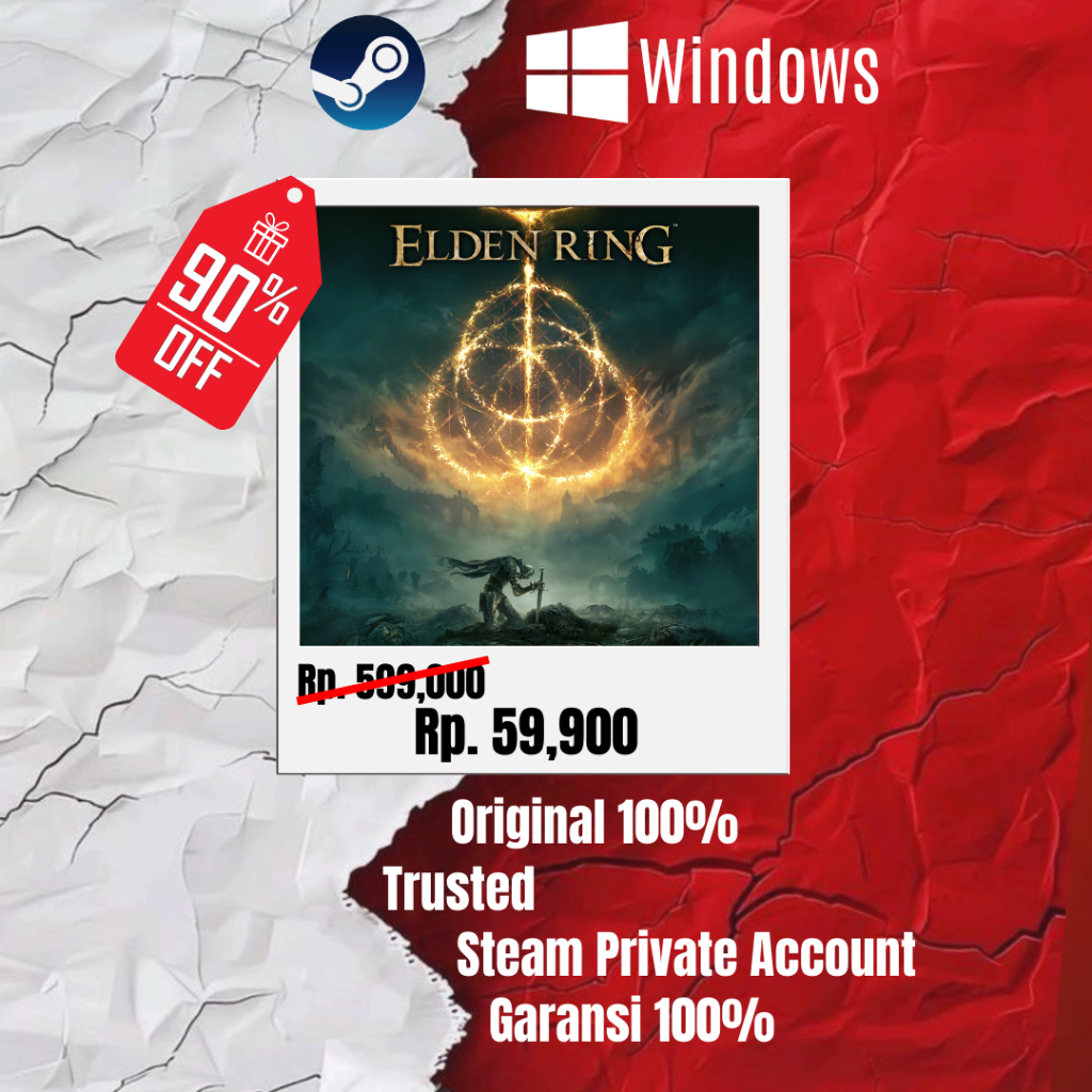 Elden Ring - Game Steam PC ORIGINAL