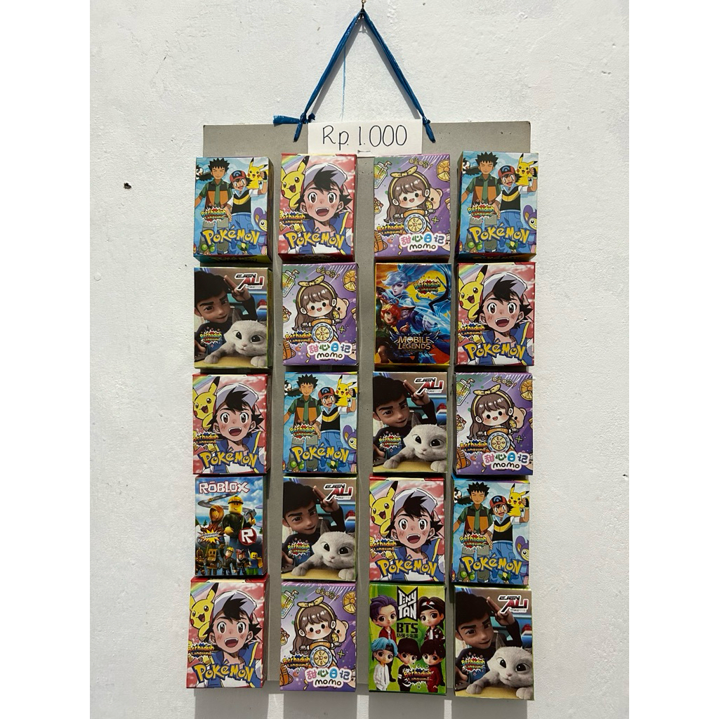 Kotak Kado Kadoan Berhadiah Uang dan Mainan