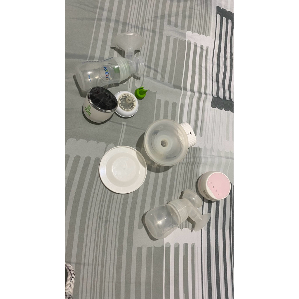 preloved pompa asi portabel mom uung/ Pompa asi Dr.isla/pompa asi sakumini/ pompa asi