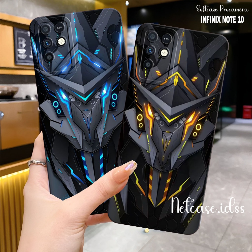 Softcase Untuk Infinix Note 10 / 10 Pro / Infinix Note 8 Tebaru Fashion Case Procamera Silikon Tpu R