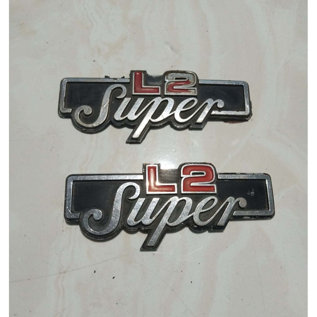 Emblem cover tutup aki Yamaha L2Super L2SN L2 Super Original