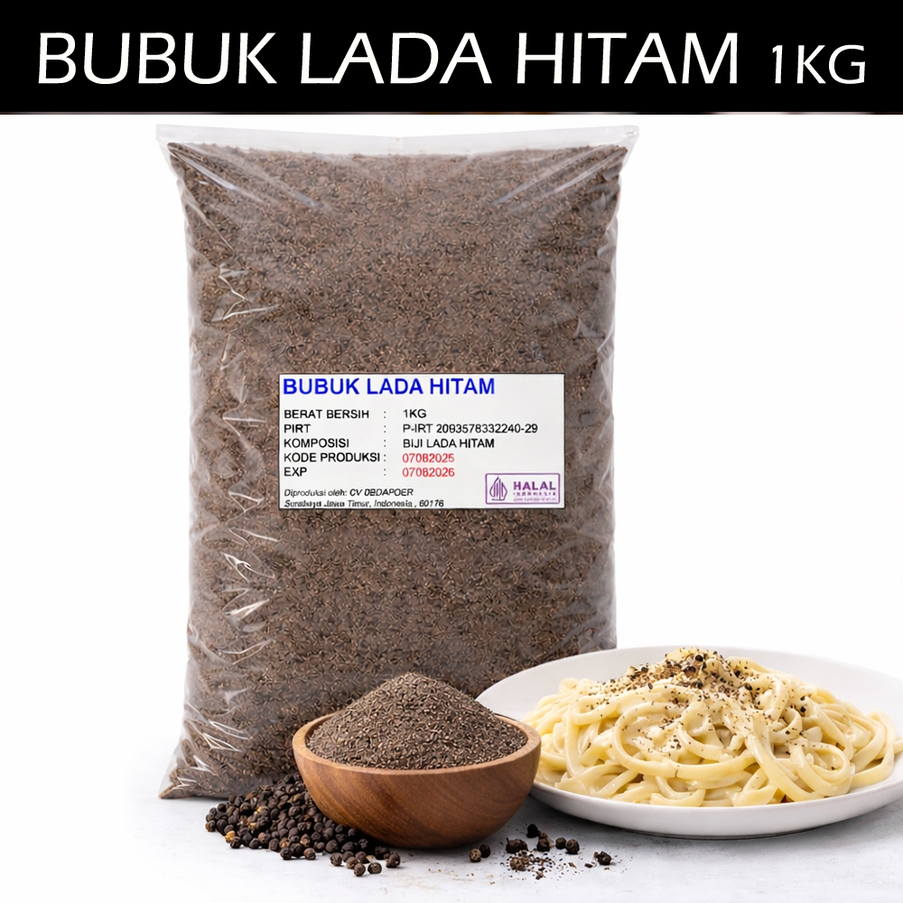 Bubuk Lada Hitam 1KG