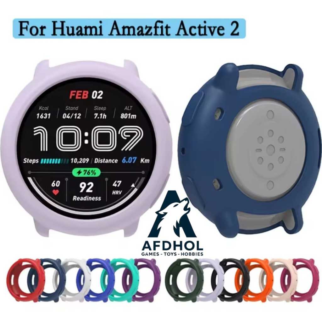 BUMPER SOFT TPU CASE AMAZFIT ACTIVE 2 XIAOMI AMAZFIT ACTIVE 2 ACTIVE2 SILICONE SILICON SILIKON CASIN