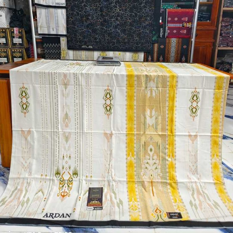 sarung ardan brilliant white series seragam sarung ardan putih cerah