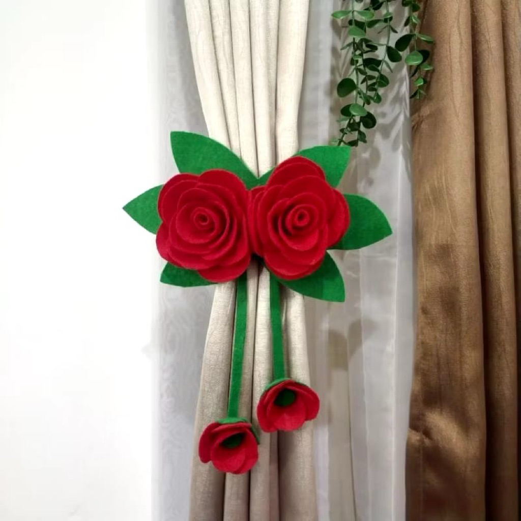 ikat gorden bunga mawar kembar