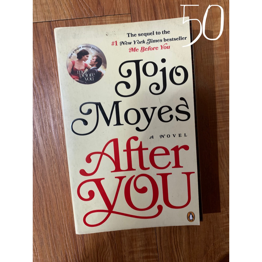 [PRELOVED GOOD CONDITION] Buku Novel After You sekuel Me Before You Jojo Moyes, Original Bahasa Ingg