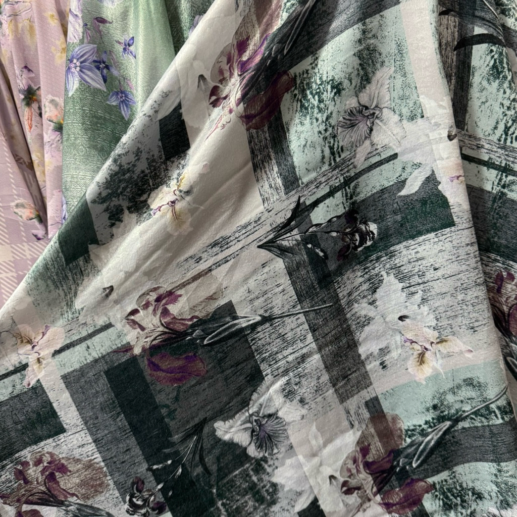 kain santorini silk - Santorini motif - Santorini meteran