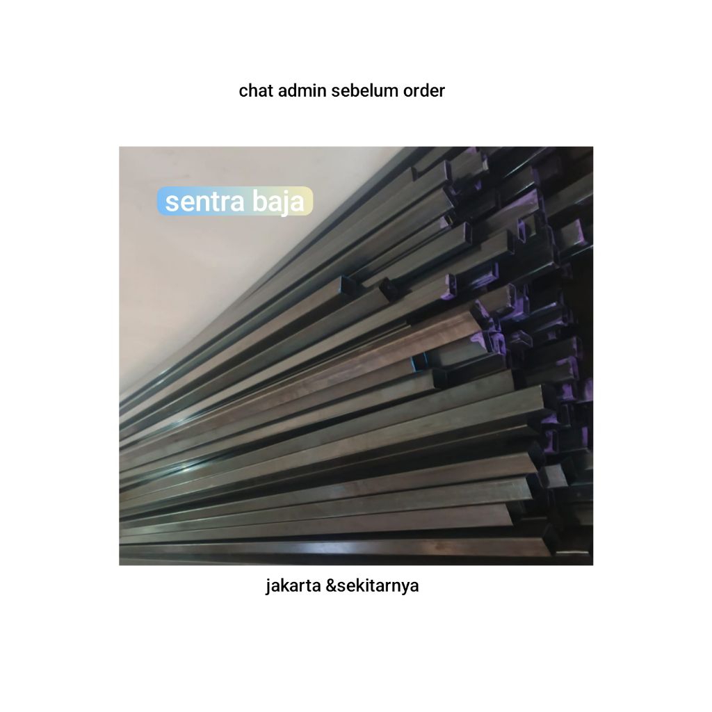 Besi Hollow Hitam 16 x 36 / Besi Hollo hitam 1,6 x 3,6 / BESI HOLLOW 16 X 36 / BESI HOLLOW 1,6 X 3,6