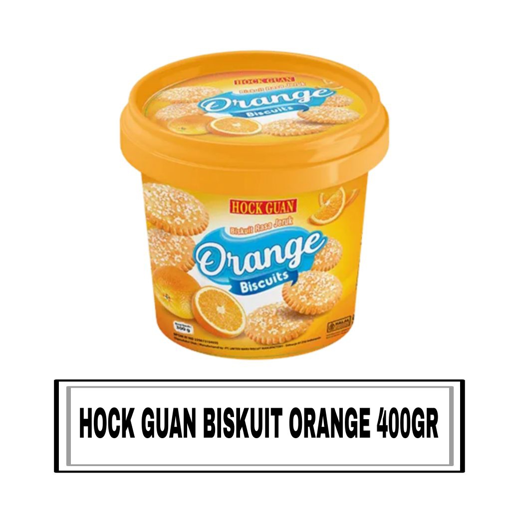 HOCK GUAN BISKUIT TIMBA ORANGE 400GR