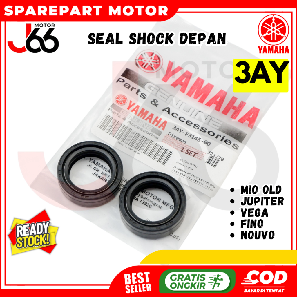 seal shock depan - Seal Shock Depan Yamaha Mio Jupiter 5TL Asli