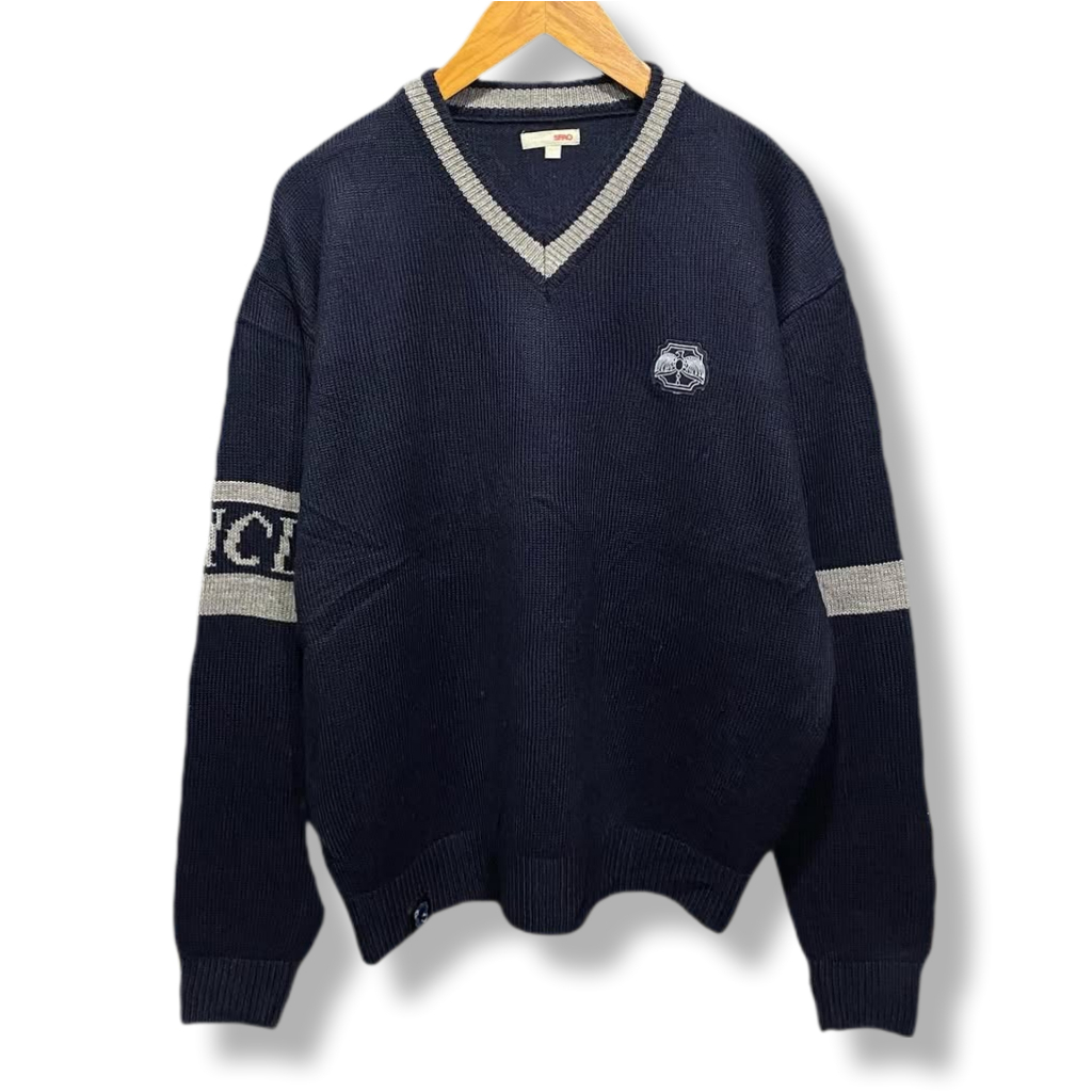 HARRY POTTER RAVENCLAW BY SPAO KNITWEAR V NECK SWEATER | RAJUT | OUTERWEAR | XSTOB