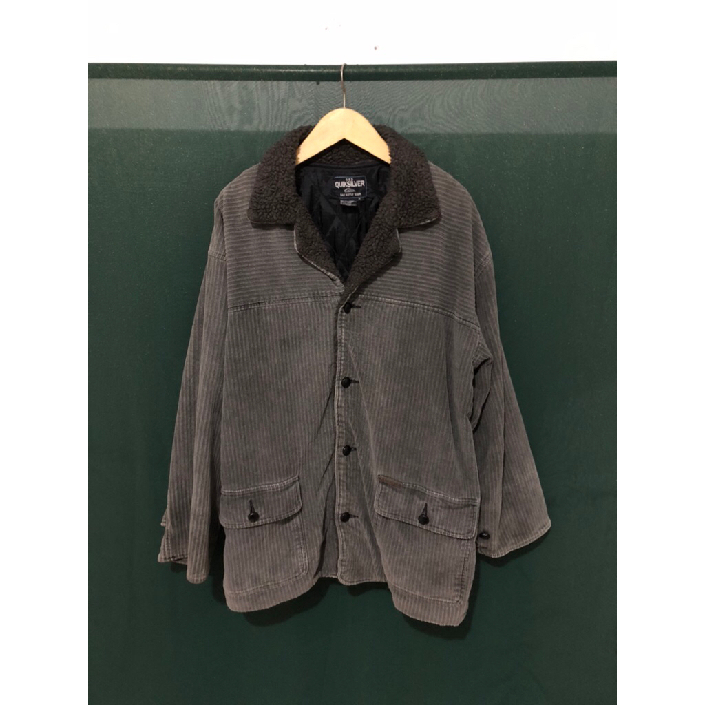 Coat QUIKSILVER Corduroy Grey [RARE]