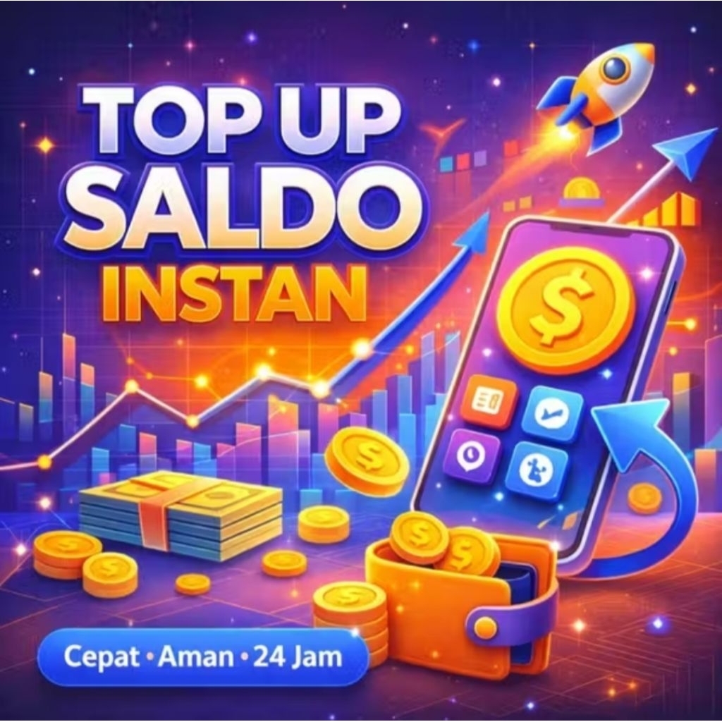 TERBAIK TOP Saldo UP Dan Ewallet ISI SaldoCepat Terpercaya DANA 24 Jam ALL Operator FAST TOP