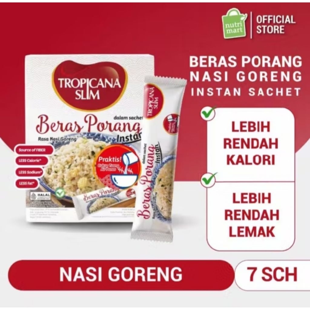 Tropicana Slim Porang Beras Porang Nasi Goreng Box