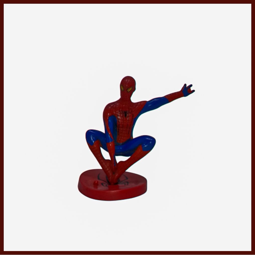 Spider-Man Action Figure Marvel Avengers Spiderman Mainan Pajangan Dashboard Mobil
