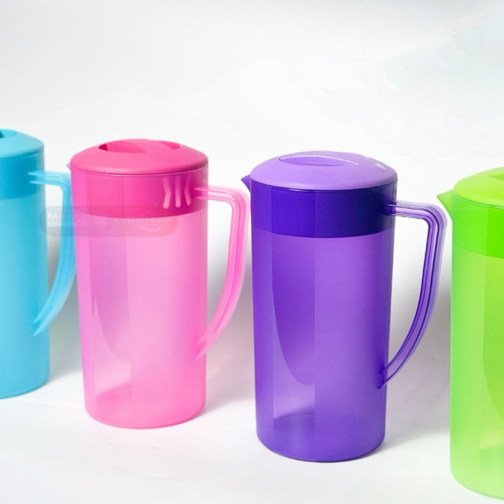 Teko Plastik Calista - Bebas BPA, Warna Acak, Tahan Panas