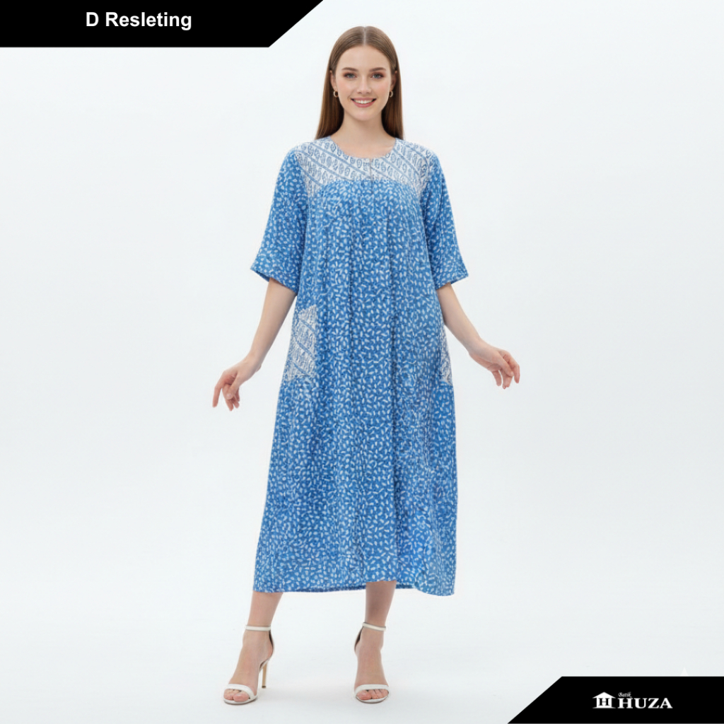 Batik Huza Daster Dewasa Batik D Resleting