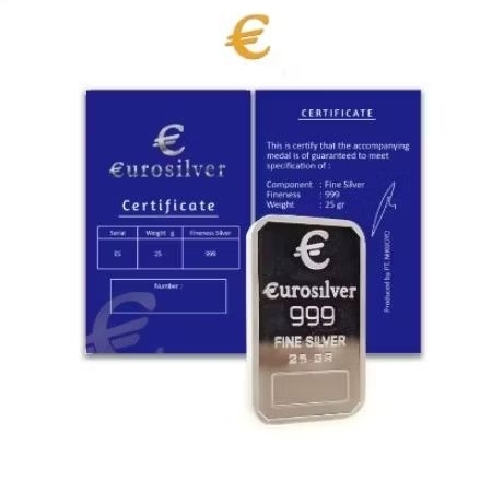 PERAK EUROSILVER 25 GRAM