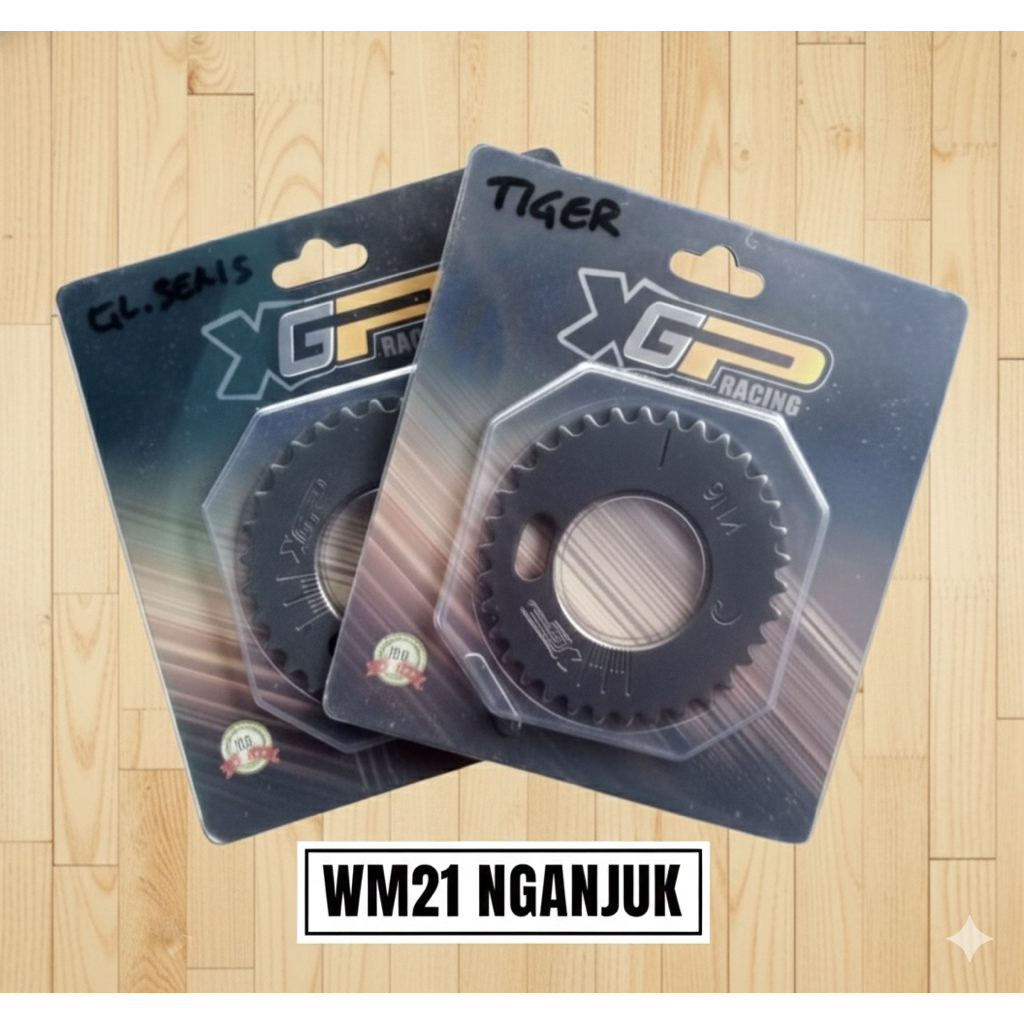 GIGI SENTRIK SERIES TIGER XGP SET TEMING TIMING SET ATAS BAWAH Gigi Sentrik XGP Tiger GL Neotech GL 