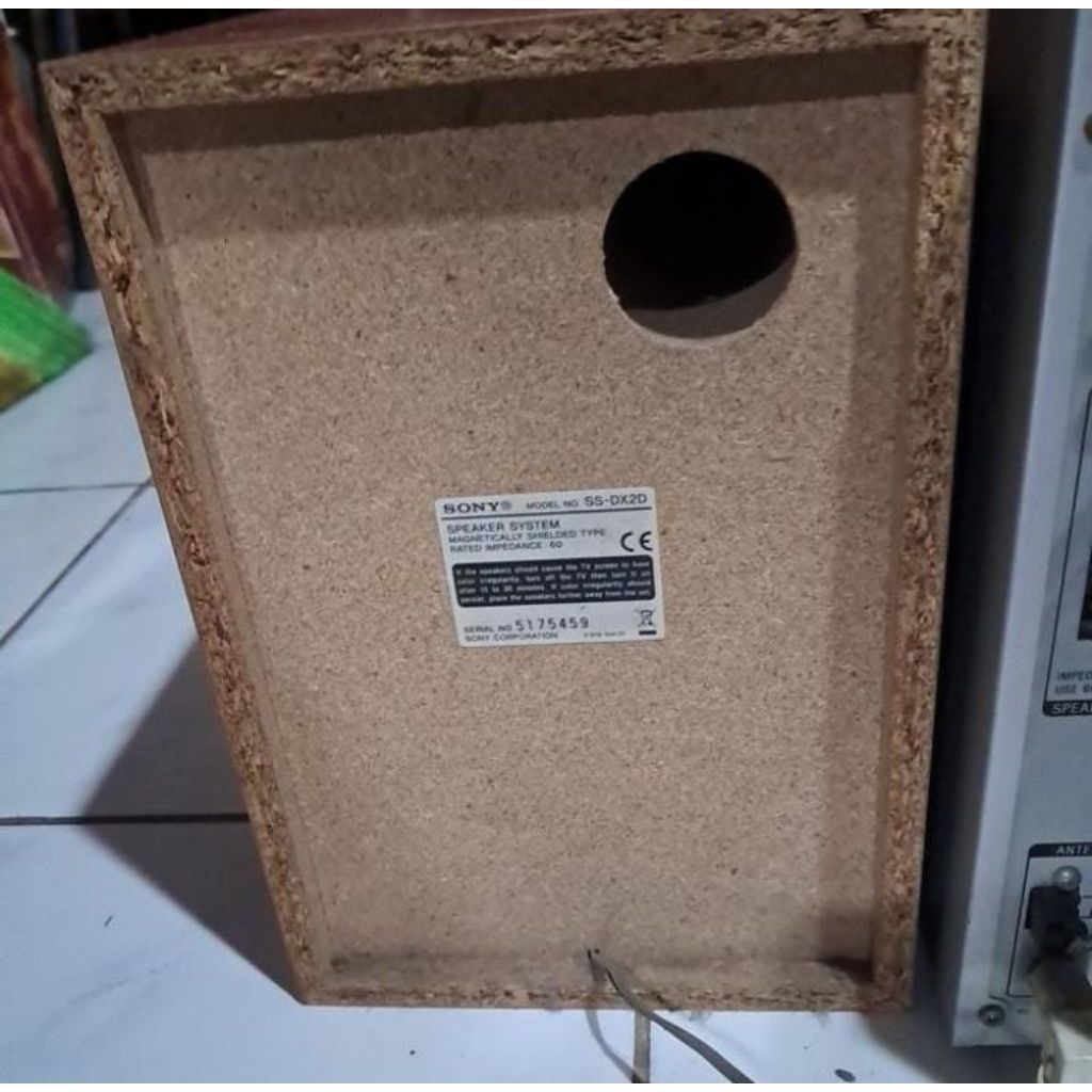 Sony DVD compact system CMT-DX2D