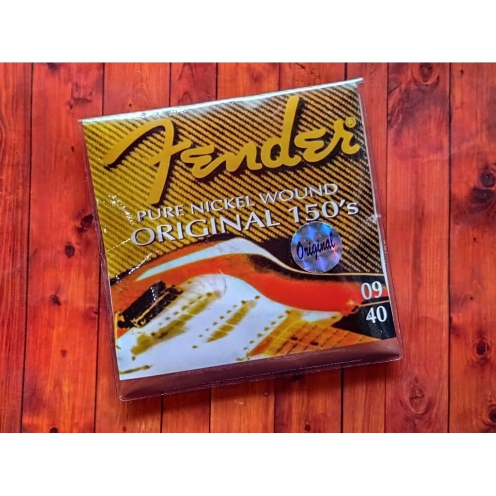 Senar Gitar Fender Coklat Original