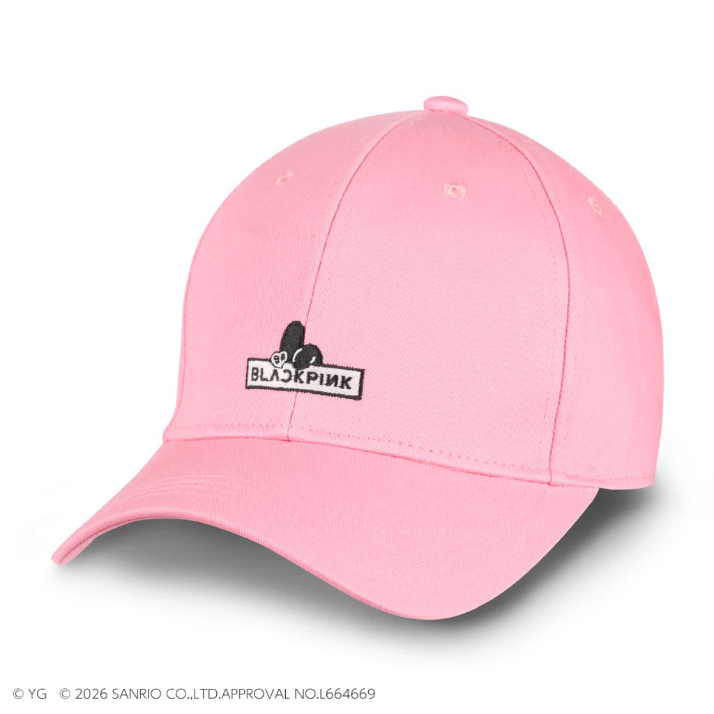 [PRE ORDER] MD BALL CAP TOPI BLACKPINK X SANRIO MY MELODY JAPAN OFFICIAL MURAH