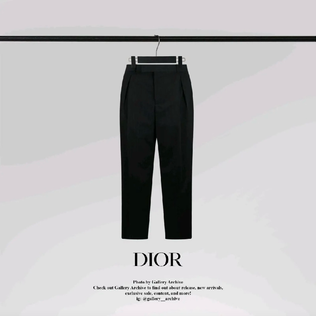 Dior Tailored Virgin Wool Pants Authentic Preloved - Gallery archive