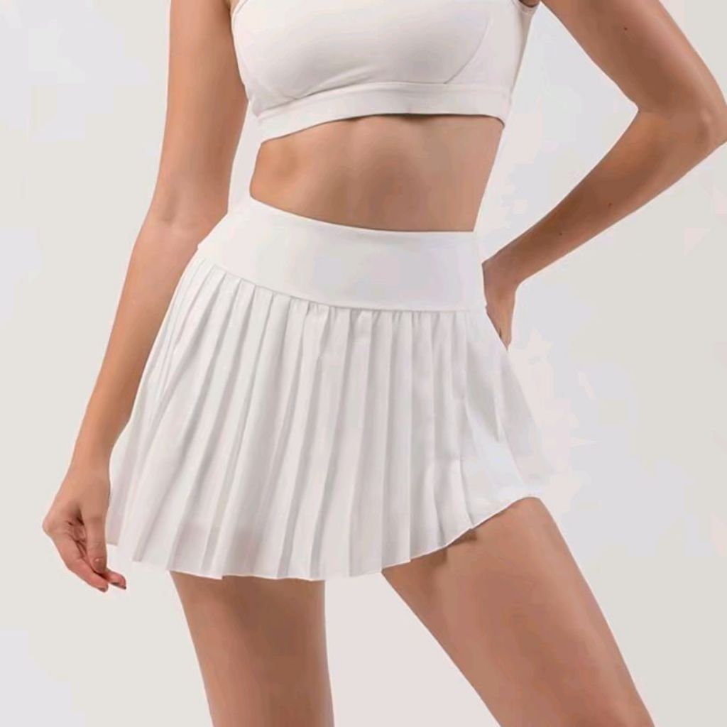 Rok Pendek Olahraga Sport Wanita/Rok Celana Olahraga/Rok Rample Plus Shorts/Rok Celana Badminton out