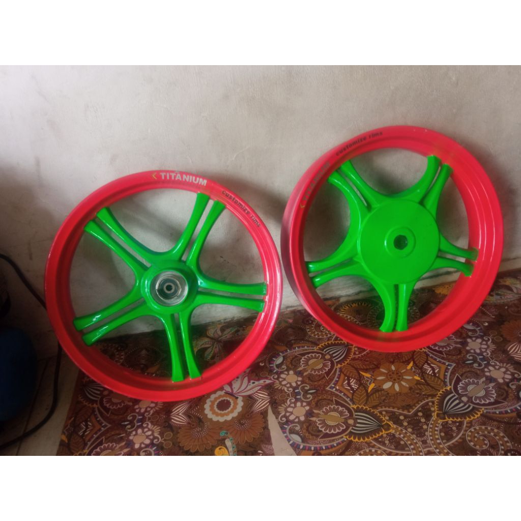 pelk set,Yamaha tapak lebar ,ring 14PNP Mio, X-Ride 115
