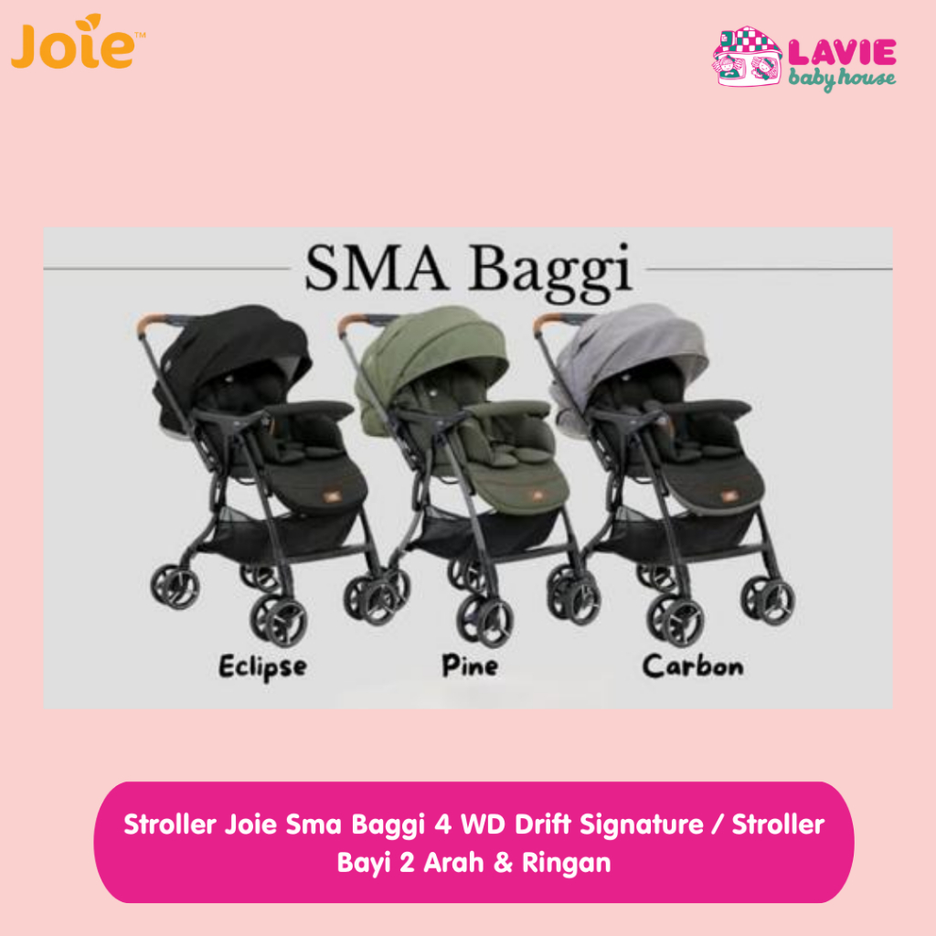 JOIE Stroller Signature SMA Baggi 4WD/Stroller bayi