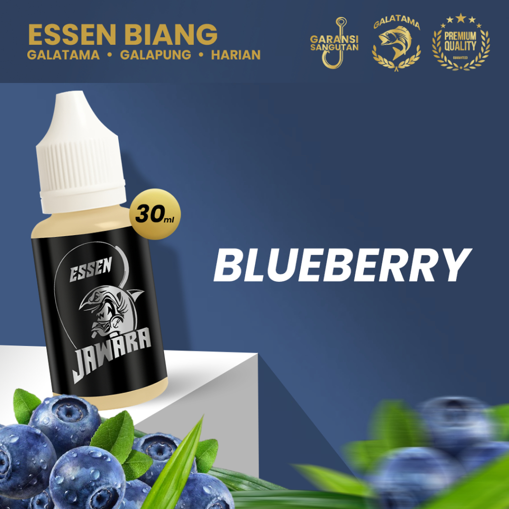 Essen Biang Blueberry Merek Jawara