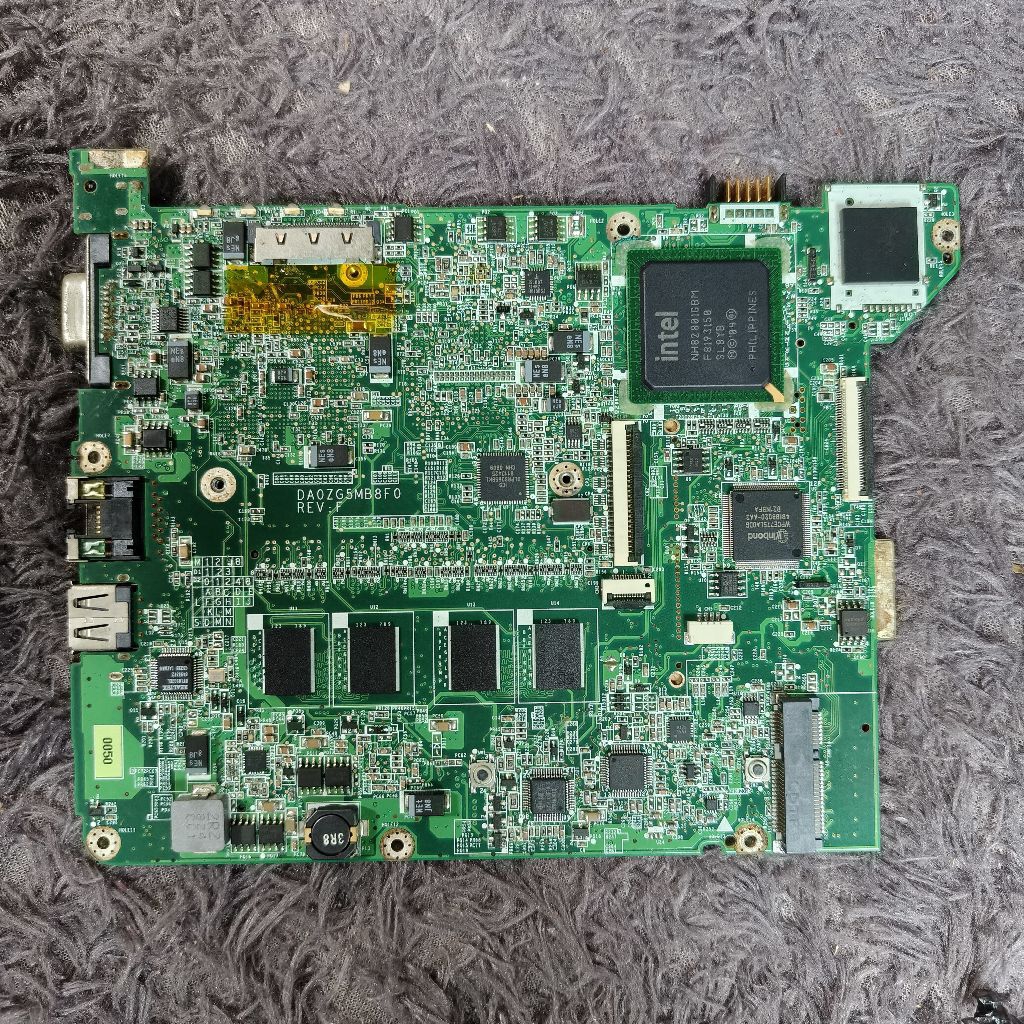 MAINDBOARD ACER ASPIRE ONE D250 ZG5 Mobo Motherboard mesin laptop kondisi second Normal