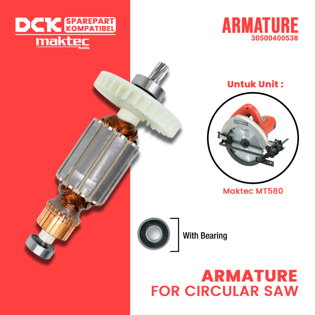 Armature/Angker untuk Circular Saw Makita/Maktec MT580