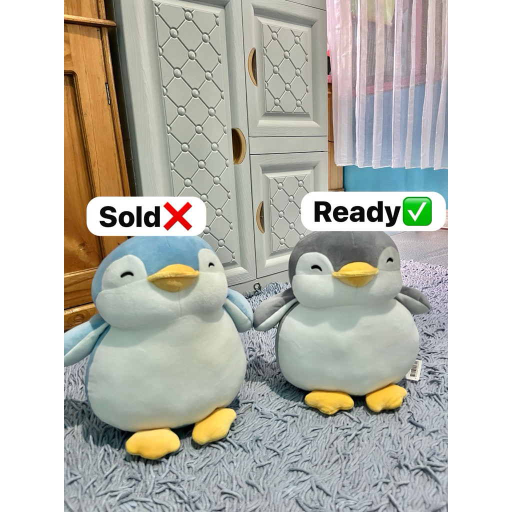 Boneka Pinguin MINISO Ori New