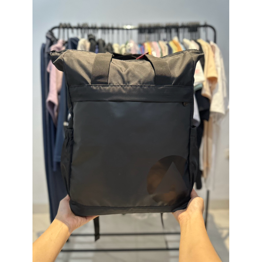 TAS RANSEL AIRWALK UNISEX CLEON BACKPACK AIWBP241209B BLACK ORIGINAL AIRWALK