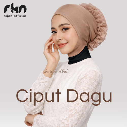 RKN Hijab Ciput Dagu Inner Dagu Dalaman Hijab Bahan Jersey